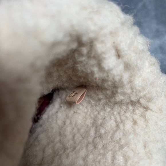 Duckfeet Arhus Shearling Red Pebbled Leather Boots Women's Size EU 42 US 10.5-11 - Picture 15 of 16